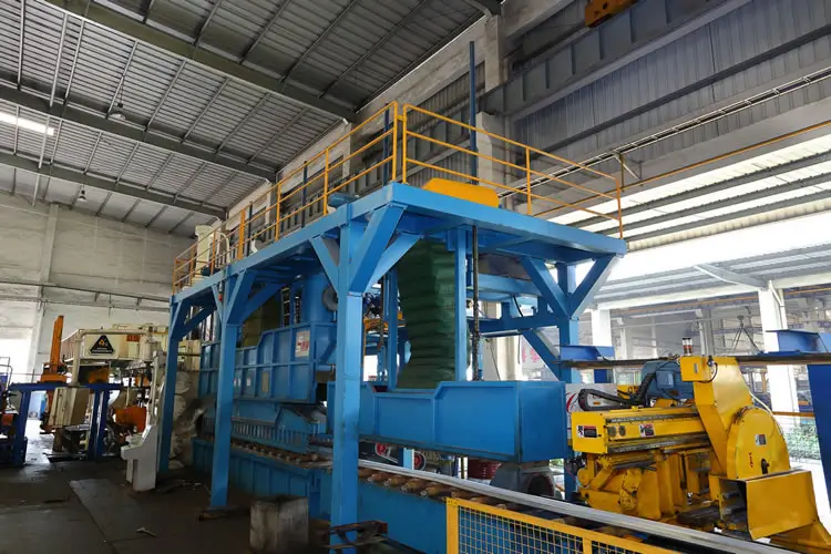 Heat sink surface treatment facility